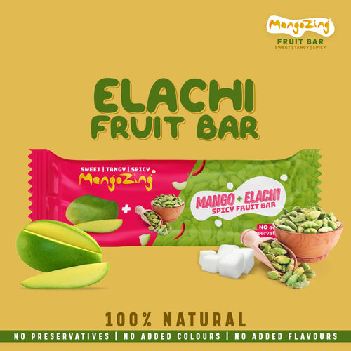 Mango Elachi Fruit Bar - Pack of 10