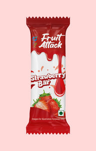 STRAWBERRY FRUIT BAR - PACK OF 10