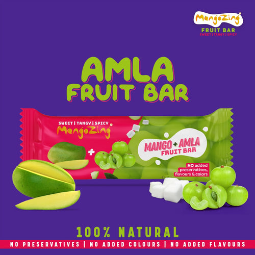 Mango Amla Fruit Bar- Pack of 10