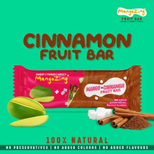 Load image into Gallery viewer, Mango Cinnamon Fruit Bar - Pack of 10