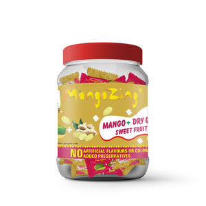 Mango Dry Ginger Fruit Bar - Pack of 50s Jar