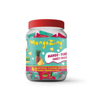 Mango PIneapple Fruit Bar - Pack of 50s Jar