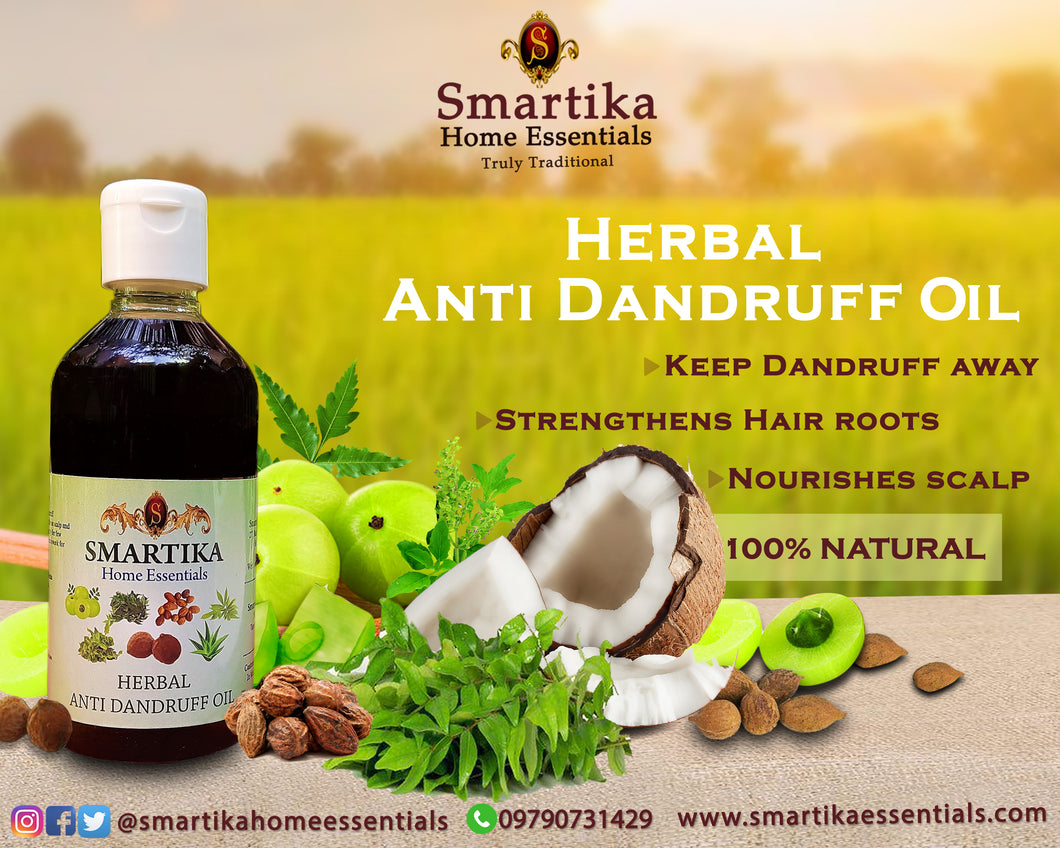 Herbal Anti Dandruff Oil